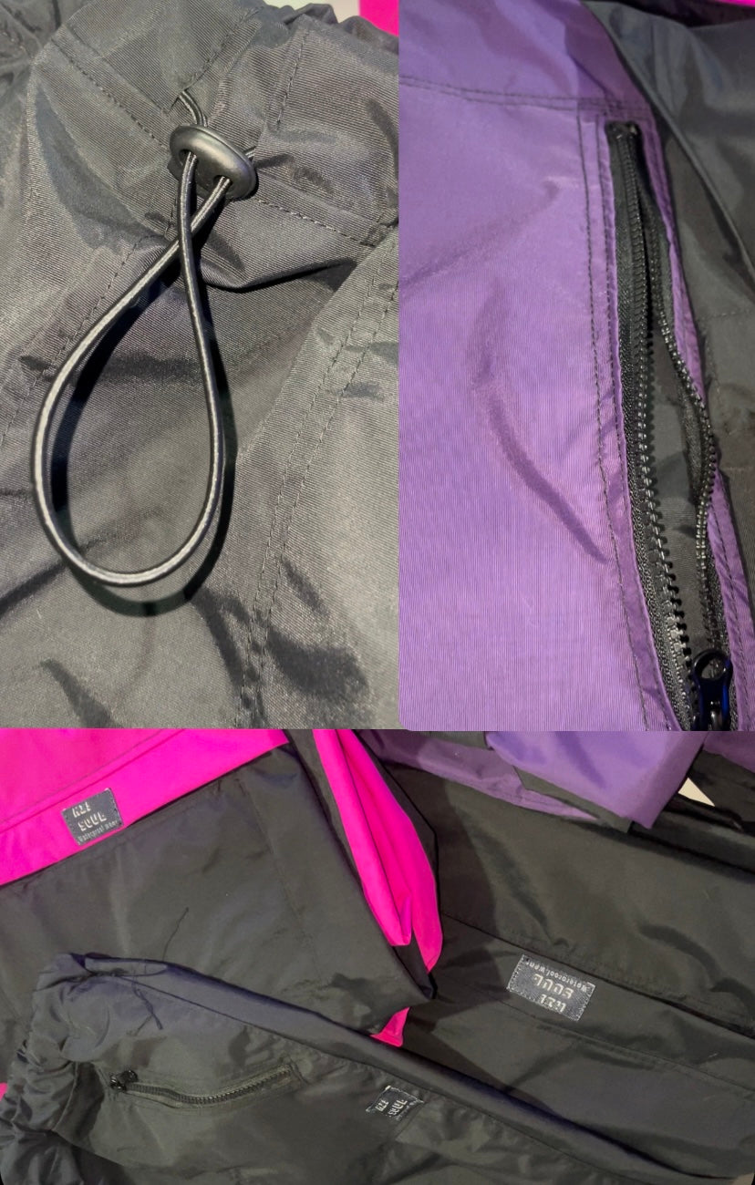 BLACK & PURPLE x jacket