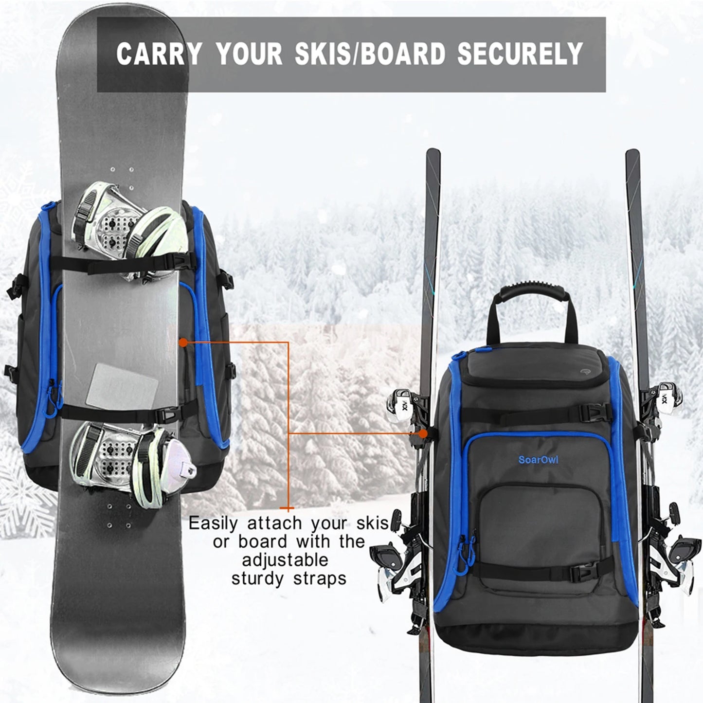 Ski bag x SOAROWL#1 65L